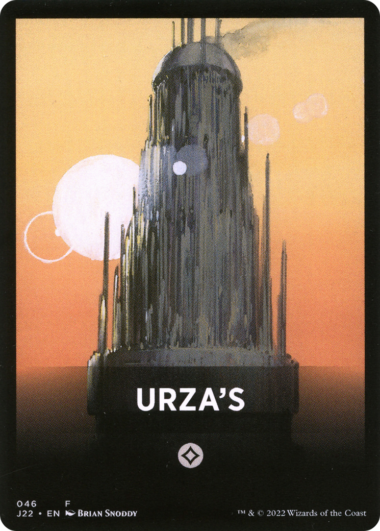 Urza's Theme Card [Jumpstart 2022 Front Cards] | Tables and Towers