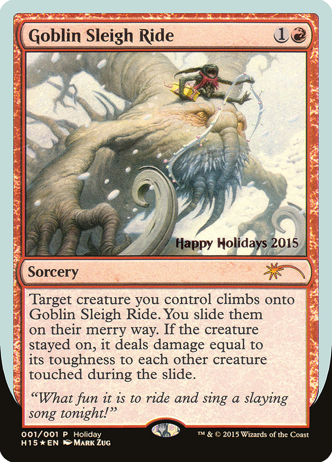 Goblin Sleigh Ride [Happy Holidays] | Tables and Towers