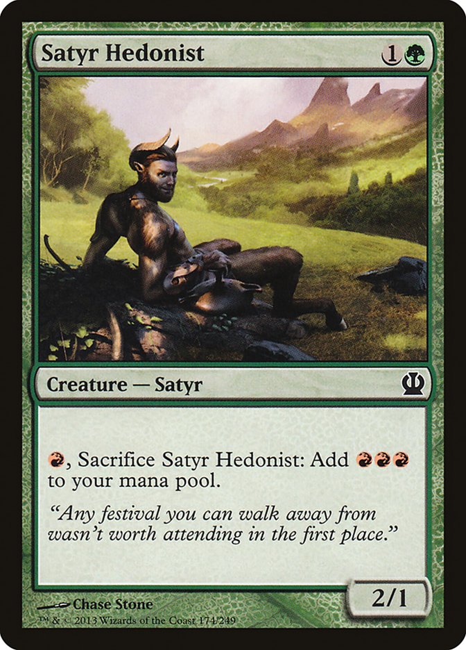 Satyr Hedonist [Theros] | Tables and Towers