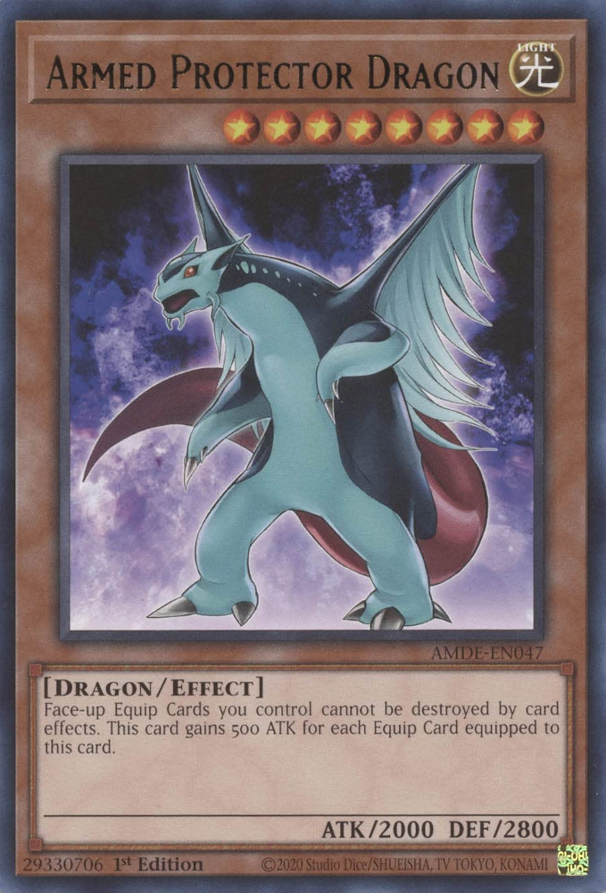 Armed Protector Dragon [AMDE-EN047] Rare | Tables and Towers