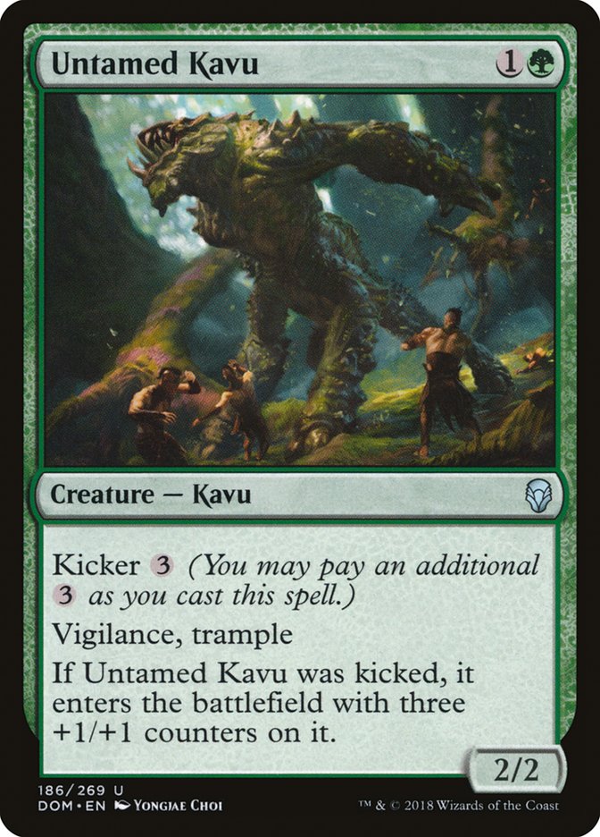 Untamed Kavu [Dominaria] | Tables and Towers