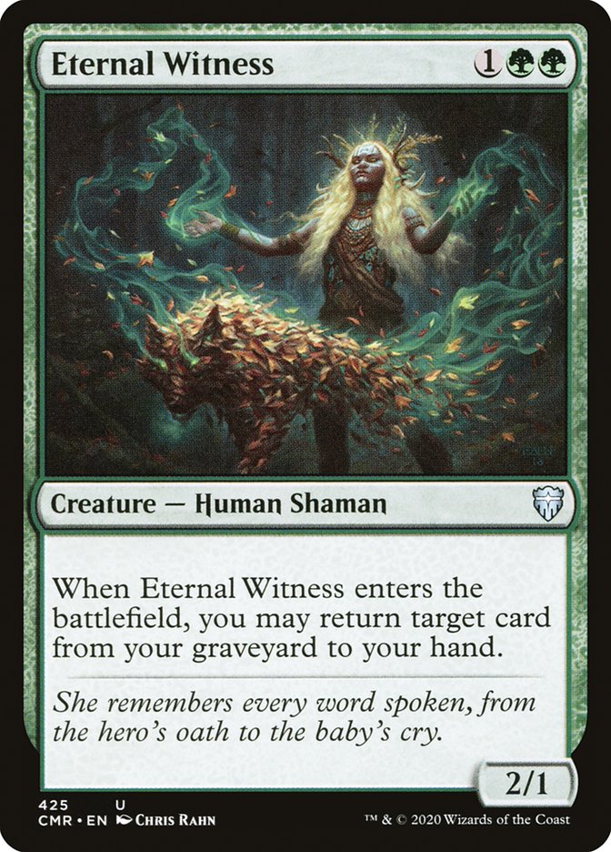 Eternal Witness [Commander Legends] | Tables and Towers