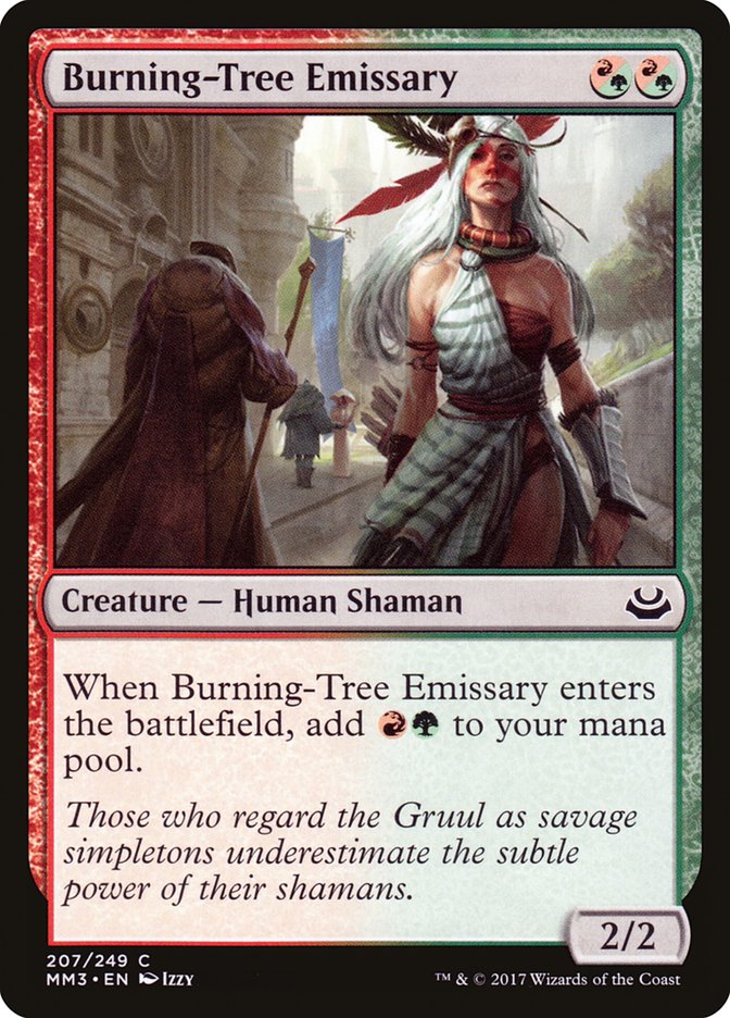 Burning-Tree Emissary [Modern Masters 2017] | Tables and Towers