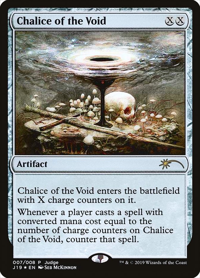 Chalice of the Void [Judge Gift Cards 2019] | Tables and Towers