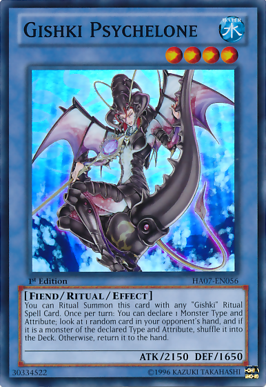 Gishki Psychelone [HA07-EN056] Super Rare | Tables and Towers