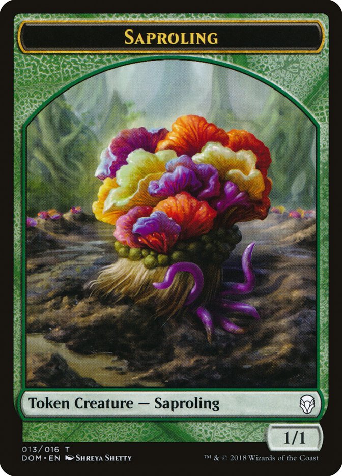 Saproling Token (013/016) [Dominaria Tokens] | Tables and Towers