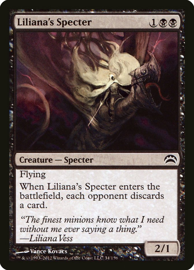 Liliana's Specter [Planechase 2012] | Tables and Towers