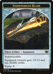 Stoneforged Blade // Germ Double-Sided Token [Commander 2014 Tokens] | Tables and Towers