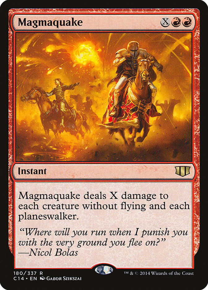 Magmaquake [Commander 2014] | Tables and Towers