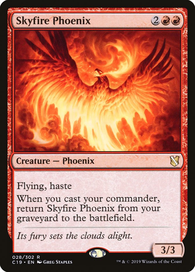 Skyfire Phoenix [Commander 2019] | Tables and Towers