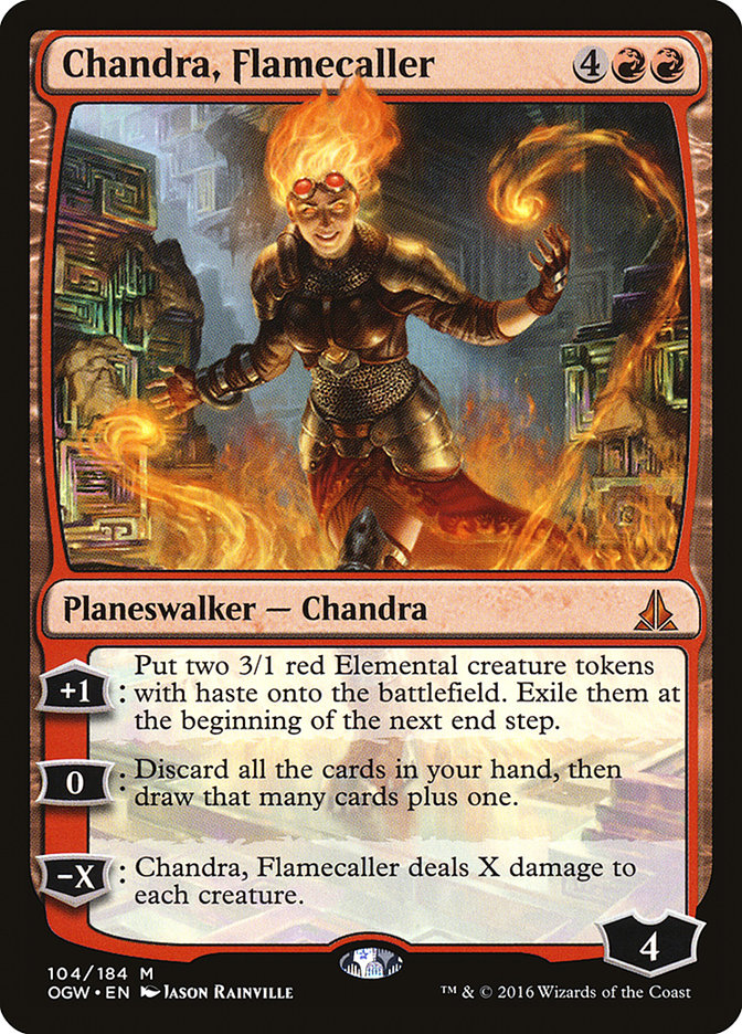 Chandra, Flamecaller [Oath of the Gatewatch] | Tables and Towers