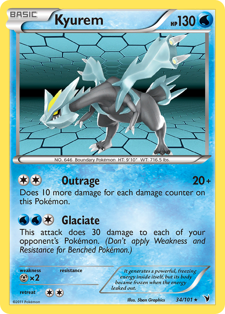 Kyurem (34/101) [Black & White: Noble Victories] | Tables and Towers