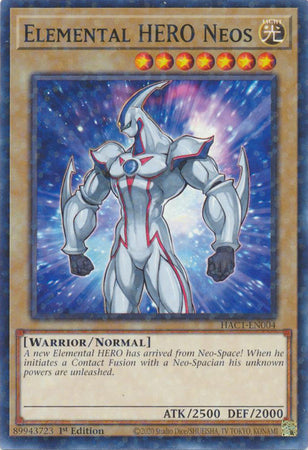 Elemental HERO Neos (Duel Terminal) [HAC1-EN004] Parallel Rare | Tables and Towers