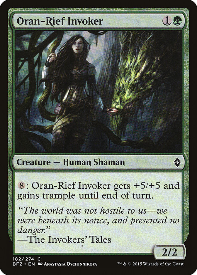 Oran-Rief Invoker [Battle for Zendikar] | Tables and Towers