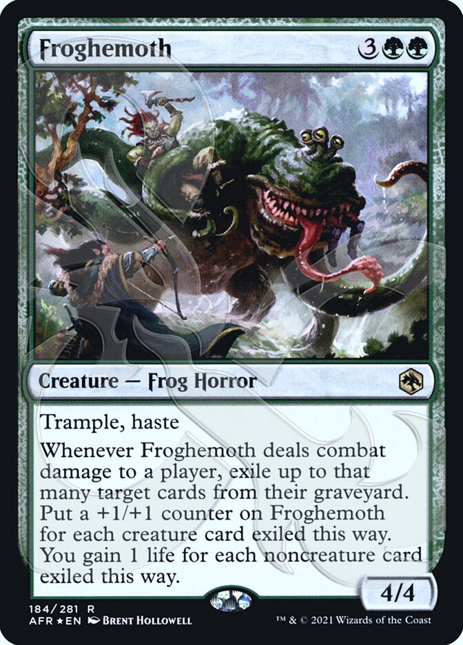 Froghemoth (Ampersand Promo) [Dungeons & Dragons: Adventures in the Forgotten Realms Promos] | Tables and Towers