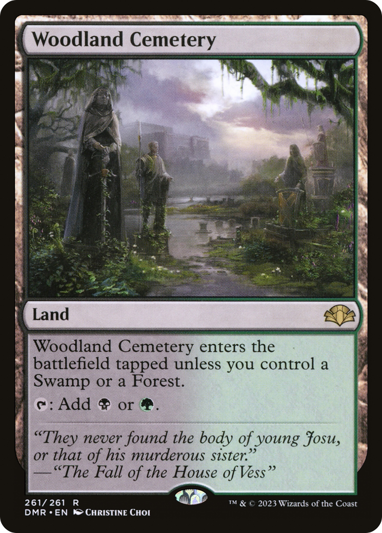 Woodland Cemetery [Dominaria Remastered] | Tables and Towers