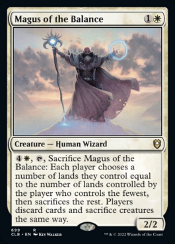 Magus of the Balance [Commander Legends: Battle for Baldur's Gate] | Tables and Towers