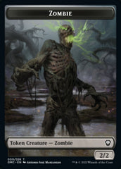 Soldier // Zombie Double-Sided Token [Dominaria United Tokens] | Tables and Towers