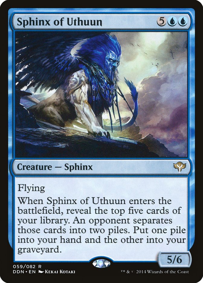 Sphinx of Uthuun [Duel Decks: Speed vs. Cunning] | Tables and Towers