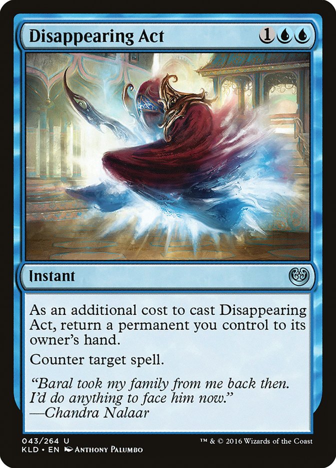 Disappearing Act [Kaladesh] | Tables and Towers