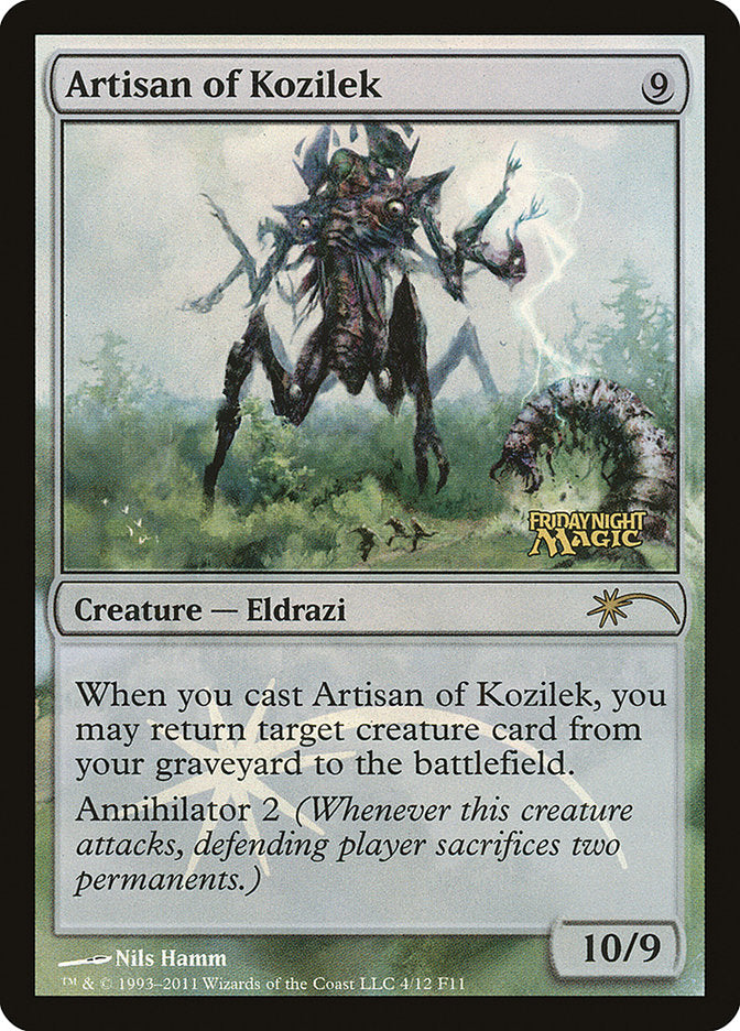 Artisan of Kozilek [Friday Night Magic 2011] | Tables and Towers