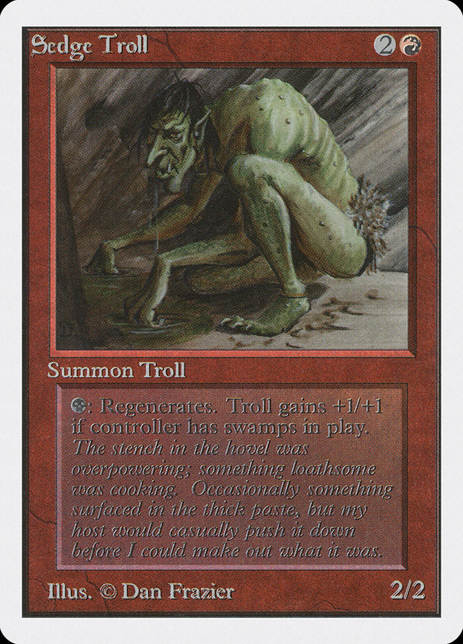 Sedge Troll [Unlimited Edition] | Tables and Towers