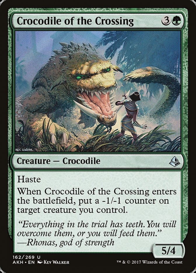 Crocodile of the Crossing [Amonkhet] | Tables and Towers