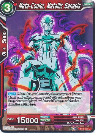 Meta-Cooler, Metallic Genesis (BT9-007) [Universal Onslaught] | Tables and Towers