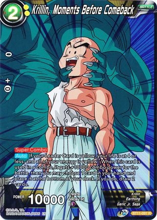 Krillin, Moments Before Comeback (BT11-097) [Vermilion Bloodline 2nd Edition] | Tables and Towers