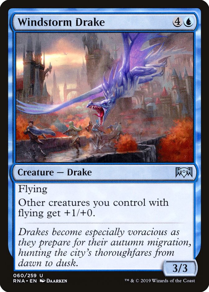 Windstorm Drake [Ravnica Allegiance] | Tables and Towers