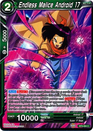 Endless Malice Android 17 (BT5-064) [Miraculous Revival] | Tables and Towers