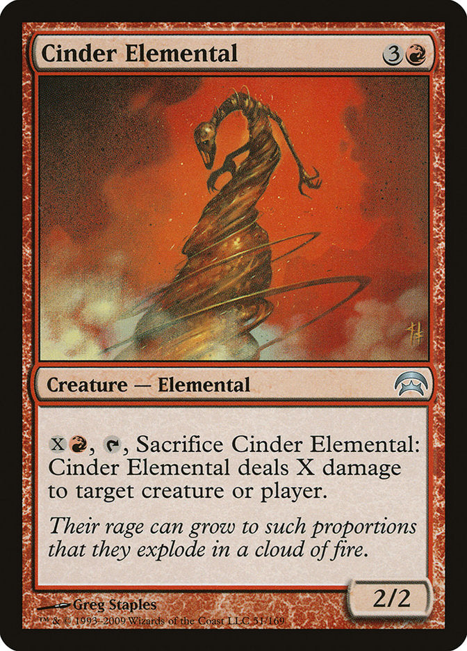 Cinder Elemental [Planechase] | Tables and Towers