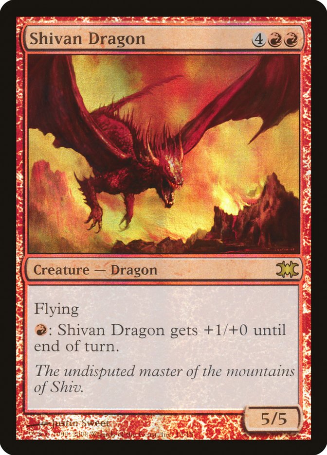 Shivan Dragon [From the Vault: Dragons] | Tables and Towers