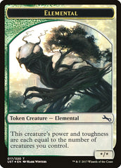 Elemental // Elemental Double-Sided Token (017/020) [Unstable Tokens] | Tables and Towers