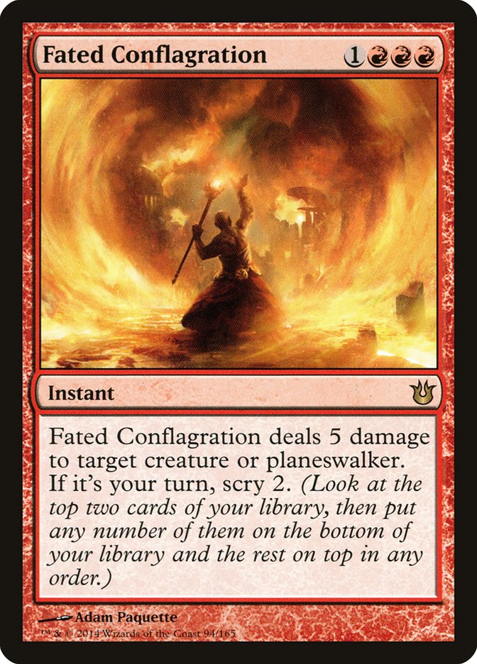 Fated Conflagration [Born of the Gods] | Tables and Towers