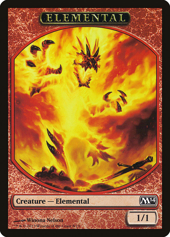 Elemental Token (8/13) [Magic 2014 Tokens] | Tables and Towers