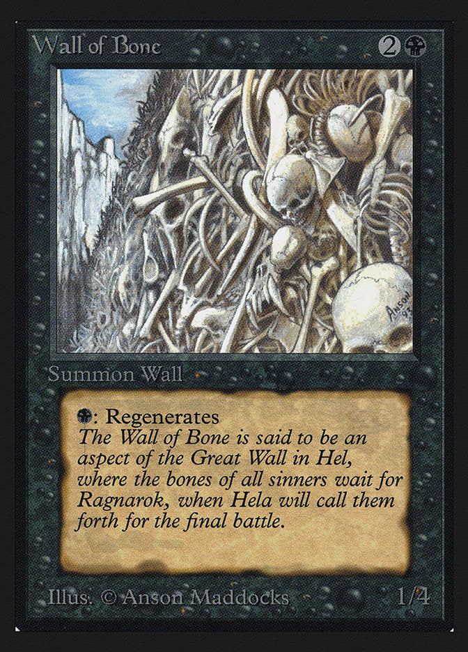 Wall of Bone [Collectors' Edition] | Tables and Towers