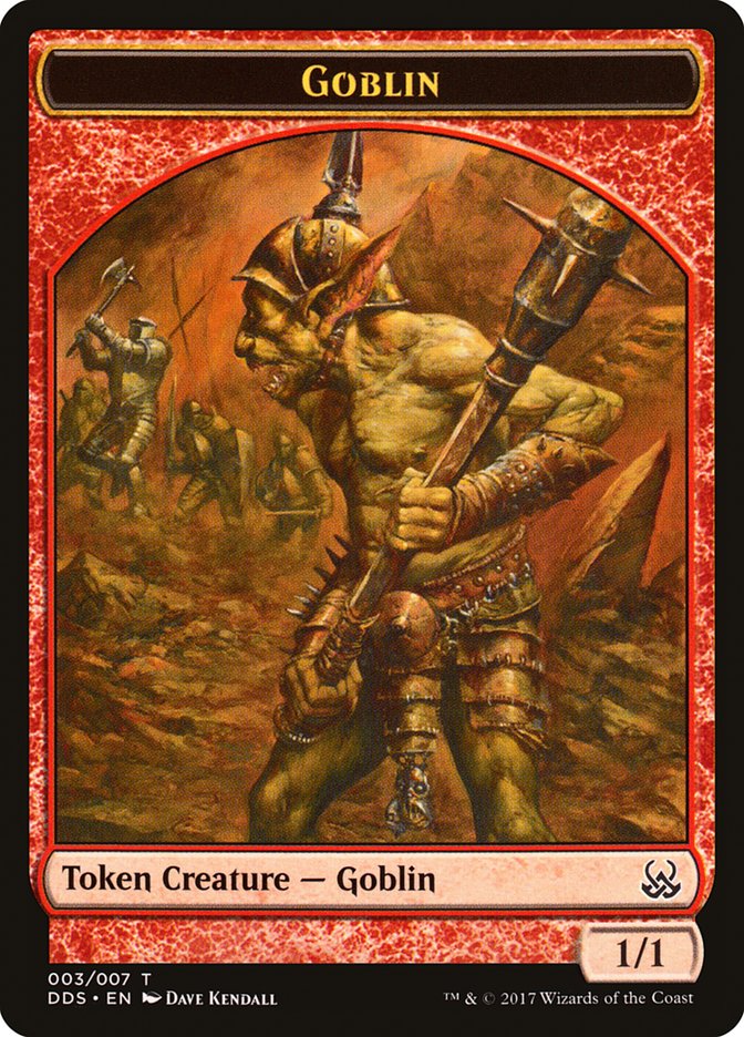 Goblin Token [Duel Decks: Mind vs. Might Tokens] | Tables and Towers