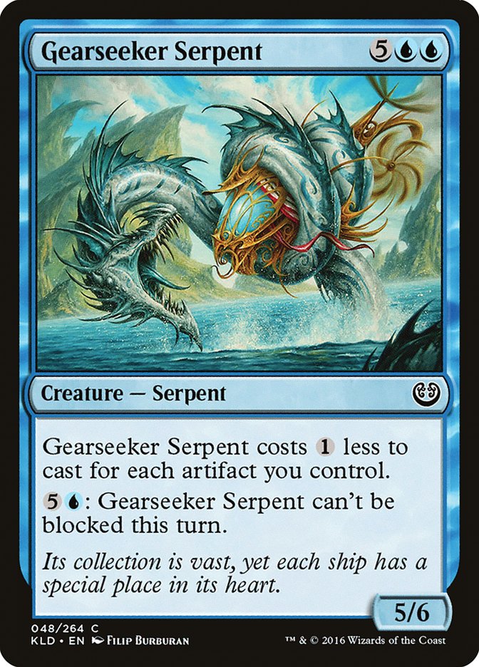 Gearseeker Serpent [Kaladesh] | Tables and Towers