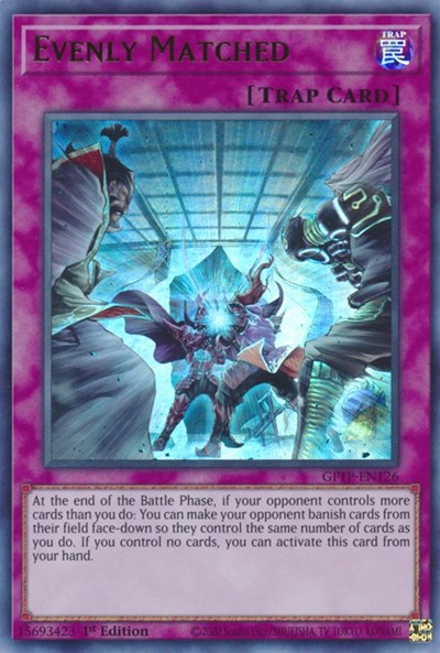 Evenly Matched [GFTP-EN126] Ultra Rare | Tables and Towers