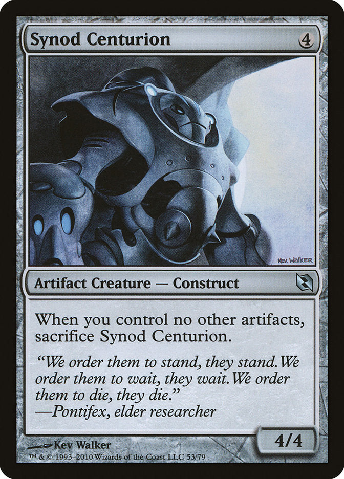 Synod Centurion [Duel Decks: Elspeth vs. Tezzeret] | Tables and Towers