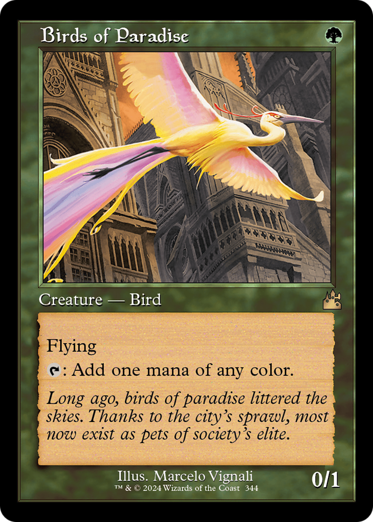 Birds of Paradise (Retro) [Ravnica Remastered] | Tables and Towers