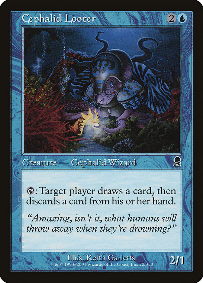 Cephalid Looter (Misprinted) [Odyssey] | Tables and Towers