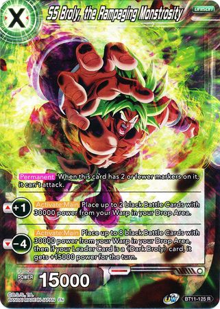 SS Broly, the Rampaging Monstrosity (BT11-125) [Vermilion Bloodline 2nd Edition] | Tables and Towers