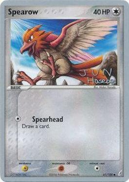 Spearow (61/100) (Flyvees - Jun Hasebe) [World Championships 2007] | Tables and Towers