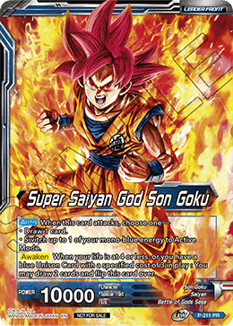 Super Saiyan God Son Goku // SSGSS Son Goku, Soul Striker Reborn (P-211) [Collector's Selection Vol. 2] | Tables and Towers