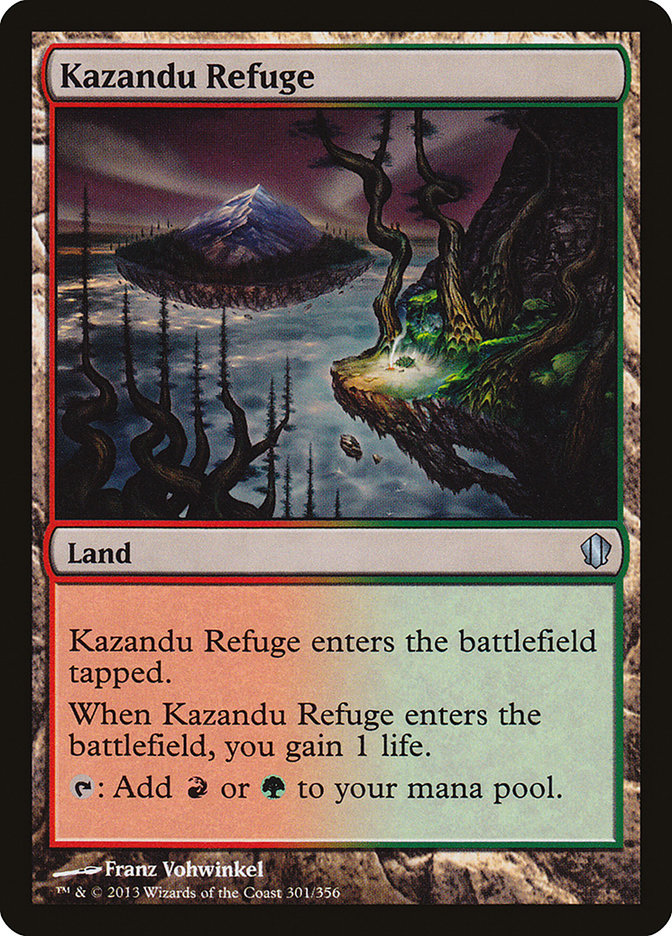 Kazandu Refuge [Commander 2013] | Tables and Towers