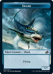 Pegasus // Shark Double-Sided Token [Challenger Decks 2021 Tokens] | Tables and Towers