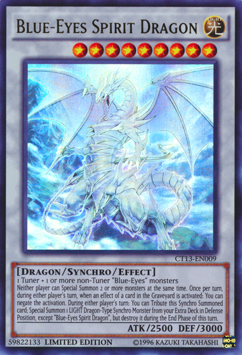 Blue-Eyes Spirit Dragon [CT13-EN009] Ultra Rare | Tables and Towers