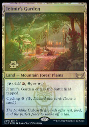 Jetmir's Garden [Streets of New Capenna Prerelease Promos] | Tables and Towers